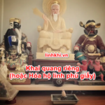 Khai quang riêng (theo từng người, làm lễ hóa hộ linh phù giấy)