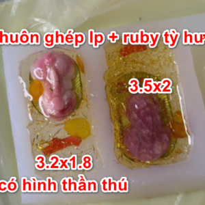 Khuôn Tỳ hưu ruby (2 loại)