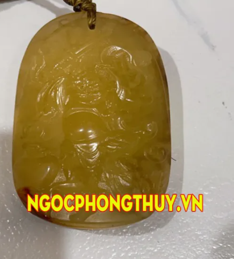 Chung Quỳ hổ phách tự nhiên (trừ tà chiêu tài) gắn 6lp mạnh vô đối – hành Thổ