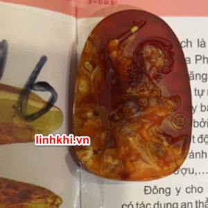 Chung Quỳ hổ phách tự nhiên (trừ tà chiêu tài) – phù hợp người cần Hỏa / Thổ #16