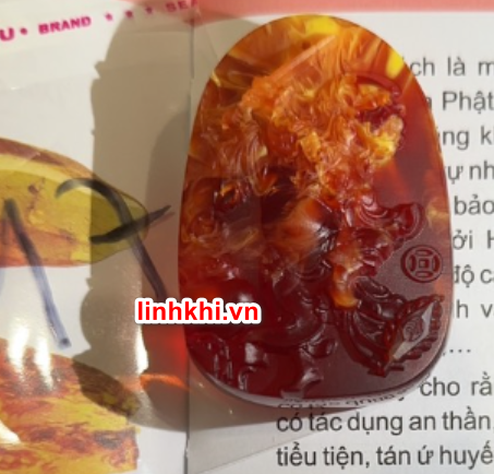 Chung Quỳ hổ phách tự nhiên (trừ tà chiêu tài) – phù hợp người cần Hỏa / Thổ #17