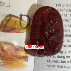 Chung Quỳ hổ phách tự nhiên (trừ tà chiêu tài) – phù hợp người cần Hỏa / Thổ #20