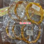 VT Hổ phách 6~8mm (vàng)