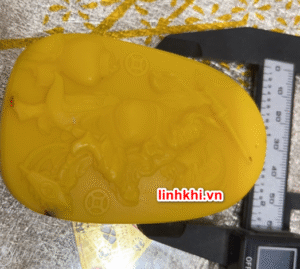 Chung Quỳ hổ phách tự nhiên VIP (trừ tà chiêu tài) – phù hợp người cần Thổ / Kim #12