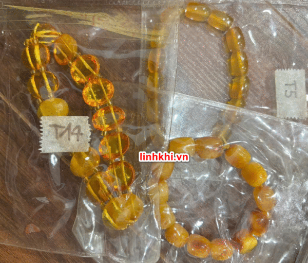 VT Hổ phách ~8mm (vàng)