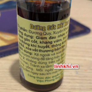 Rượu mát-xa, bấm huyệt Dưỡng Cốt Hồi Xuân (chuyên trị đau mỏi cơ khớp, viêm cơ gân) set2