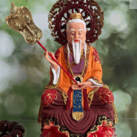 Tượng Gốm trường khí cao (màu đẹp)